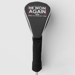 Er gewann 2024 wieder Trump Inaguration 2025 Golf Headcover