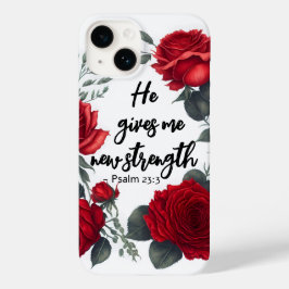 Er gibt mir neue Kraft Case-Mate iPhone 14 Hülle