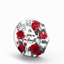 Er gibt mir neue Kraft Fotoblock