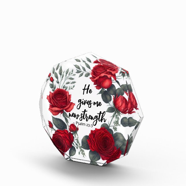 Er gibt mir neue Kraft Fotoblock (Rechts)