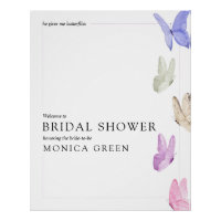 Er gibt mir Schmetterlinge Begrüßungszeichen