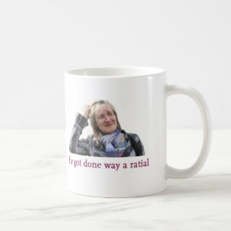 Er got erfolgte Weise ein ratial Kaffeetasse