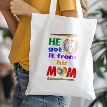 Er Got es von seiner Mama, Baseball Mama Sports