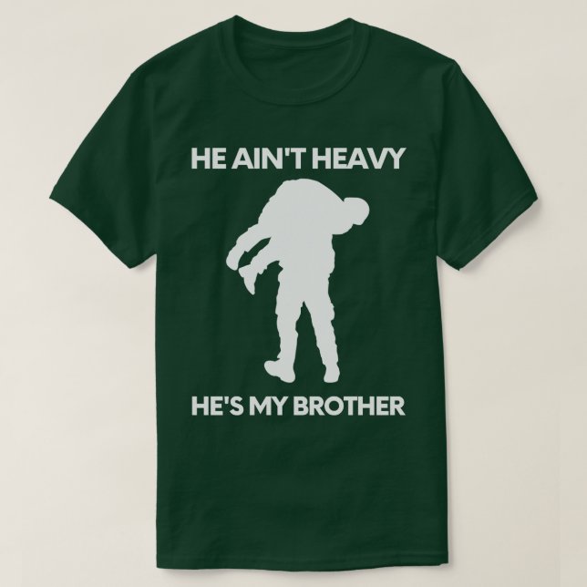 Er hasst heavy ihn mein Bruder 17 T-Shirt (Design vorne)