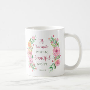 Er hat alles schön gemacht Prediger 3:11 Kaffeetasse