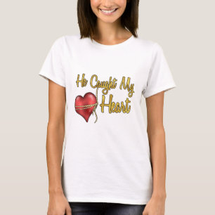 Er hat mir das Herz gefangen T-Shirt