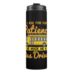 Er hat mir einen Busfahrer gemacht Thermosbecher