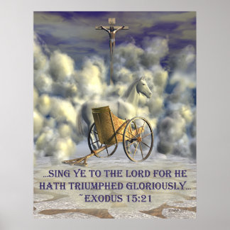 Er hat triumphiert poster