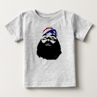 Er hatte einen vollen natürlichen Bart Baby T-shirt