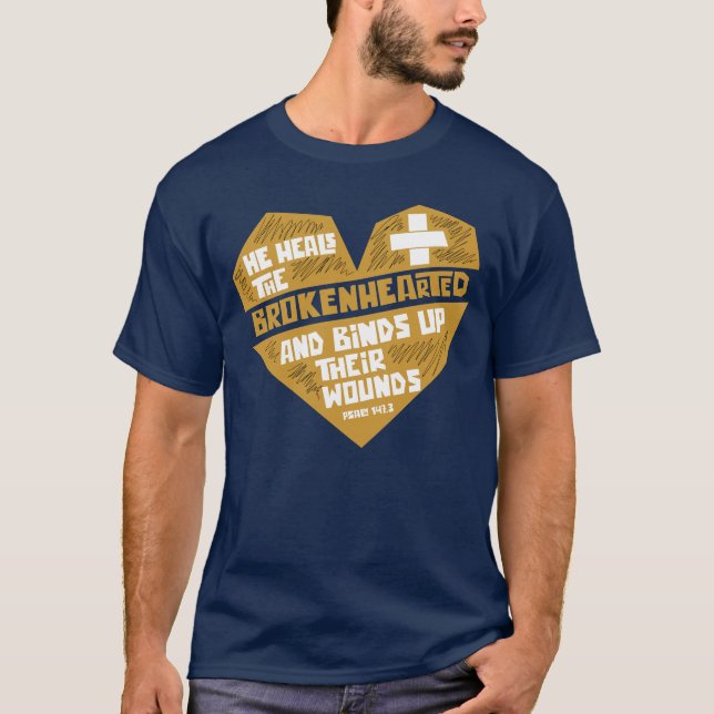 Er heilt die Brokenherzigen T-Shirt (Vorderseite)