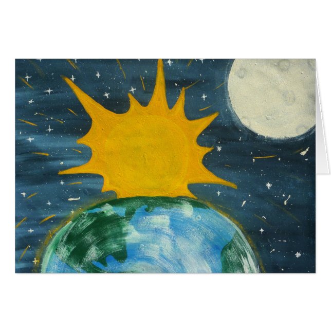 Er hing den Sun u. den Mond (Vorderseite (Horizontal))