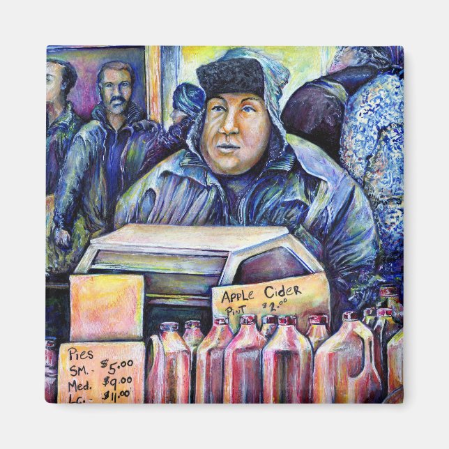 Er hörte, was ich sah magnet (Vorne)