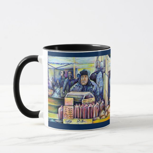 Er hörte, was ich sah tasse (Links)