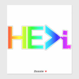 ER>I KNNELING PRAYING - ER GRÖSSER ALS RNB AUFKLEBER