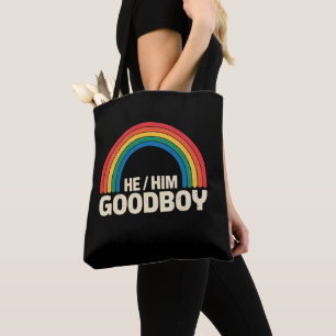 Er Ihm Guter Junge Regenbogen LGBTQ Schwulenstolz Tasche