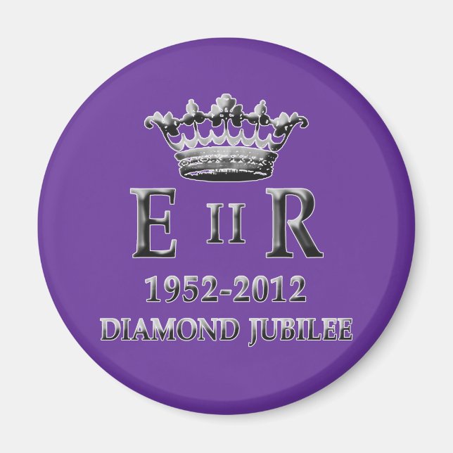 ER II Diamond Jubilee Magnet (Vorne)