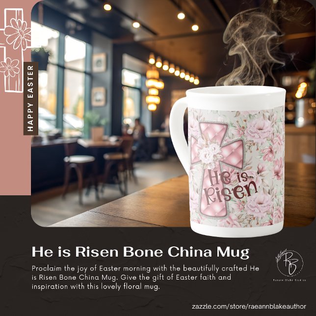 Er ist auferstanden Bone China Tasse (Von Creator hochgeladen)