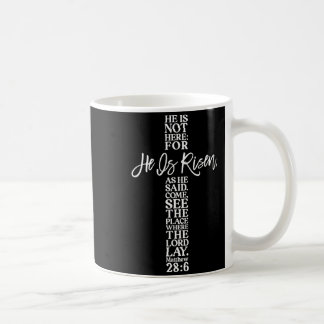 Er ist auferstanden Christliches Kreuz Jesus Bibel Kaffeetasse