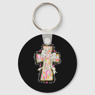 Er ist auferstanden Christliches Kreuz Jesus Koket Schlüsselanhänger