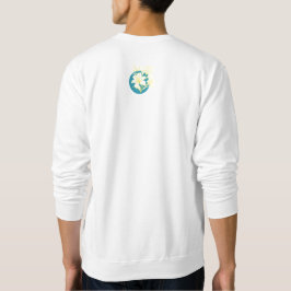 Er ist AUFERSTANDEN! - Gelbe + Türkisfarbene Lilie Sweatshirt