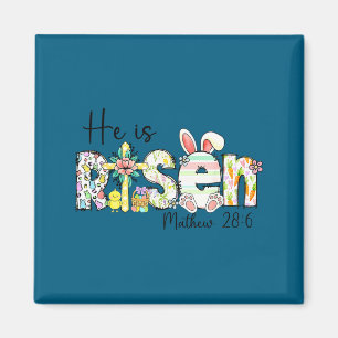 Er ist auferstanden Jesus Christ frohe Ostern Frau Magnet