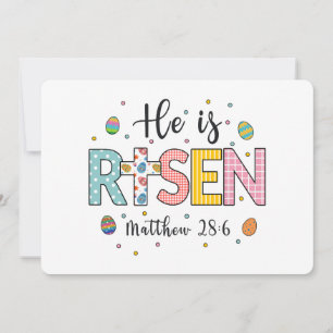 Er ist auferstanden Jesus Christlich Frohe Ostern Einladung