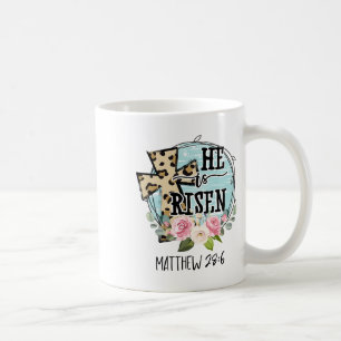 Er ist auferstanden Jesus Christlich Frohe Ostern Kaffeetasse