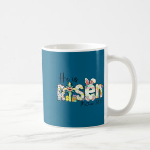 Er ist auferstanden Jesus Christlich Frohe Ostern  Kaffeetasse