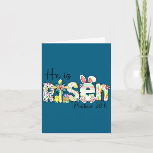 Er ist auferstanden Jesus Christlich Frohe Ostern Karte