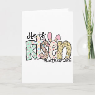 Er ist auferstanden Jesus Christlich Frohe Ostern Karte