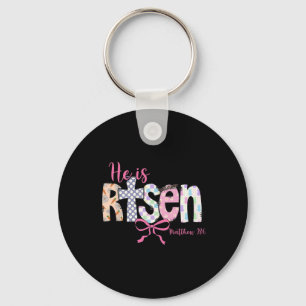 Er ist auferstanden Jesus Christlich Frohe Ostern Schlüsselanhänger