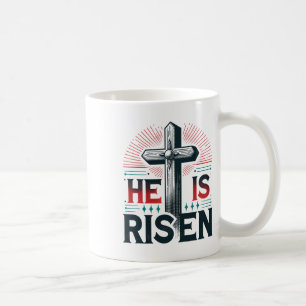 Er ist auferstanden Jesus Christlicher Ostersonnta Kaffeetasse