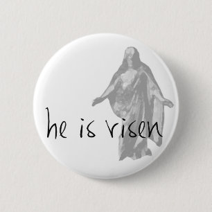 er ist auferstanden jesuskristus ostern lds mormon button