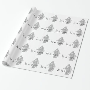 er ist auferstanden jesuskristus ostern lds mormon geschenkpapier