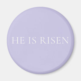 Er ist auferstanden Lavendel Ostern Christlicher G Magnet