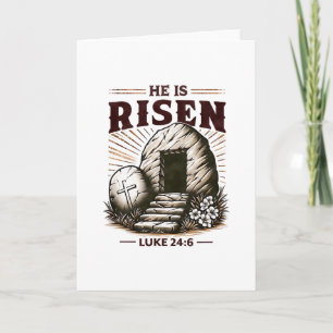 Er ist auferstanden Lukas 246 Jesus Christlich Ost Karte