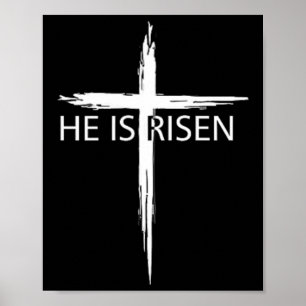 Er ist auferstanden Pocket Christian Ostern Jesus Poster