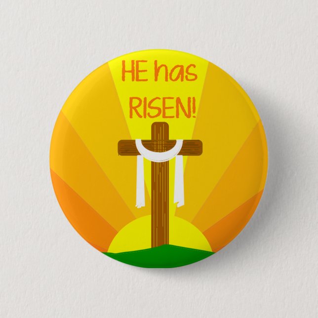 Er ist aufgegangen button (Vorderseite)