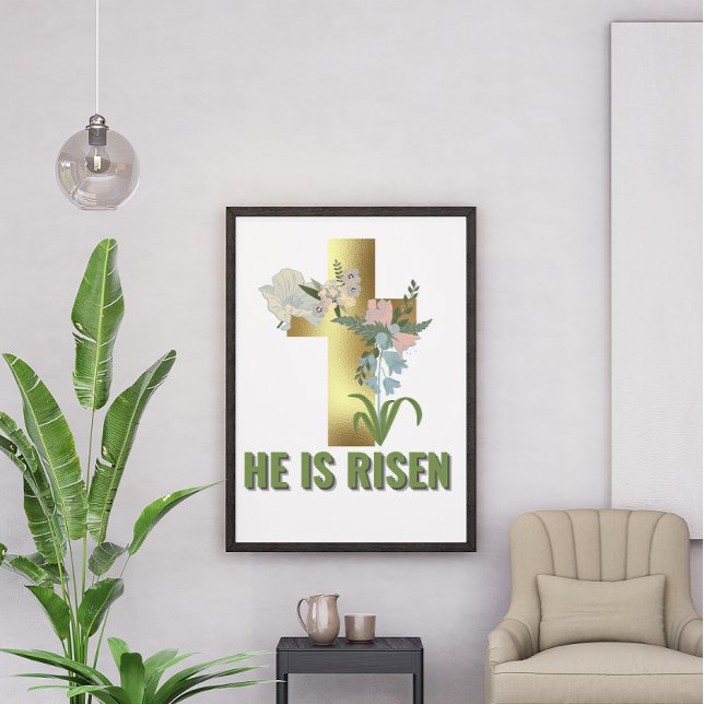 Er ist aufgestanden, Ostern Poster (Von Creator hochgeladen)