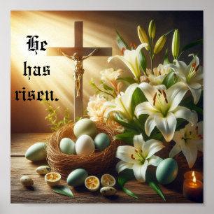 Er ist aufgestanden poster