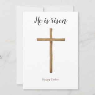 Er ist aufgewachsen, glücklich zu Ostern zu Freund Feiertagskarte