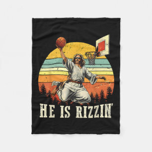Er ist Christlich Rizzin Ostern Bysketts Fleecedecke