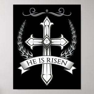 Er ist Christus, Jesus Männer Frauen Kinder. Poster