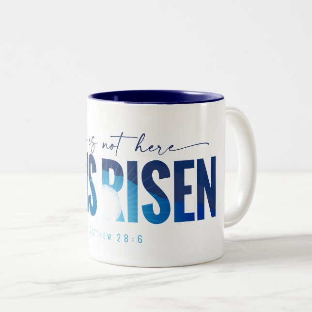 Er ist die Tasse des Kaffees. (VorderseiteRechts)