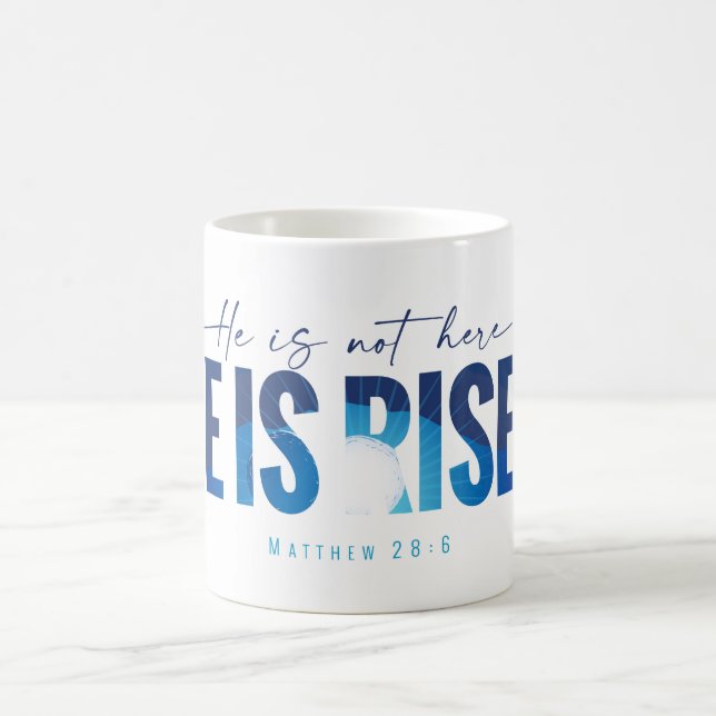 Er ist die Tasse des Kaffees. (Mittel)