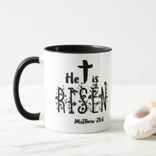 Er ist ein Osterbuch Tasse