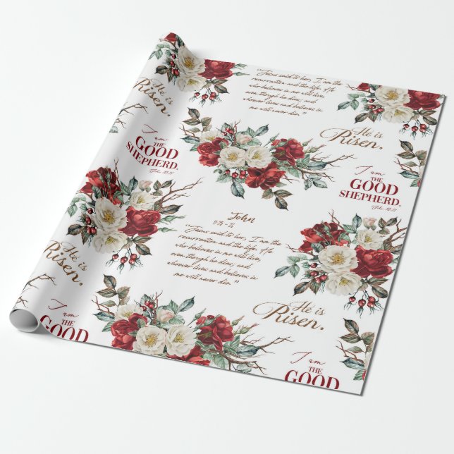Er ist erwischt geschenkpapier (Ungerollt)