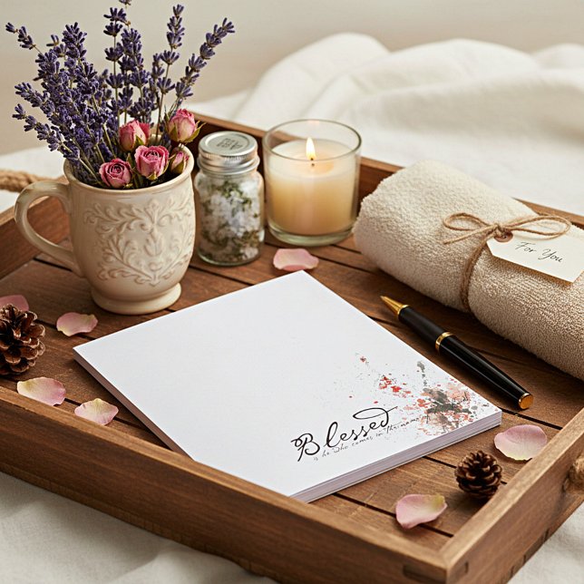 Er ist gesegnet notizblock (Von Creator hochgeladen)