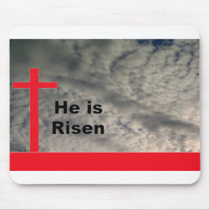 Er ist in die Wolken aufgewachsen Mousepad