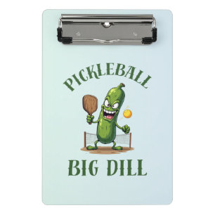 Er ist irgendwie ein großer Teufel - Funny Pickleb Mini Klemmbrett